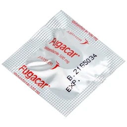 Thuốc Fugacar Janssen hương trái cây điều trị nhiễm một hay nhiều loại giun đường ruột (1 viên)