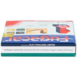 Thuốc Fugacar Janssen hương trái cây điều trị nhiễm một hay nhiều loại giun đường ruột (1 viên)