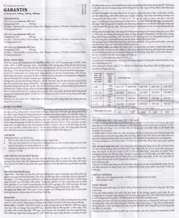 Thuốc Gabantin 300 Sun Pharma điều trị đau thần kinh sau khi nhiễm herpes (3 vỉ x 10 viên)