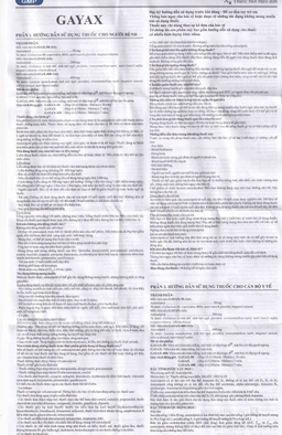 Thuốc GayaX Davipharm điều trị tâm thần phân liệt (4 vỉ x 7 viên)