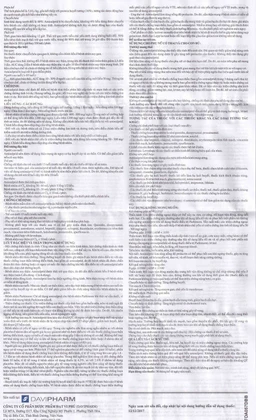 Thuốc GayaX Davipharm điều trị tâm thần phân liệt (4 vỉ x 7 viên)