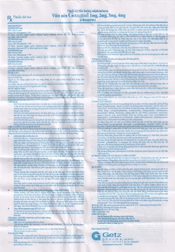 Thuốc Getzglim 2mg Getz điều trị đái tháo đường típ 2 (2 vỉ x 10 viên)