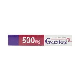 Thuốc Getzlox 500mg Getz điều trị nhiễm khuẩn (1 vỉ x 10 viên) 2
