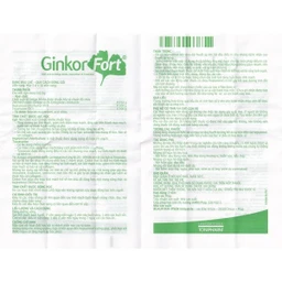 Thuốc Ginkor Fort điều trị suy tĩnh mạch bạch huyết (3 vỉ x 10 viên)