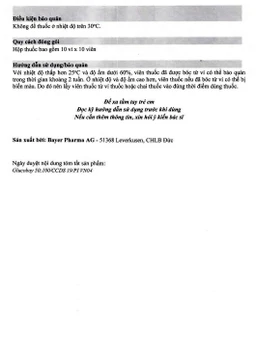 Thuốc Glucobay 50 điều trị kết hợp chế độ ăn kiêng cho bệnh nhân đái tháo đường (10 vỉ x 10 viên)