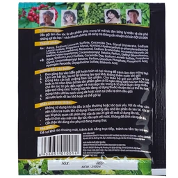 Dầu gội nhuộm đen tóc Matrix gội là đen (10 gói x 25ml)