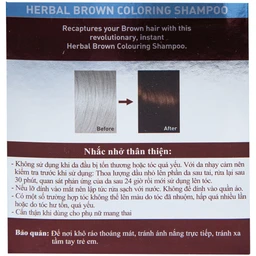 Gội là nâu Matrix làm thay đổi màu tóc, che phủ tóc bạc (10 gói x 30ml)