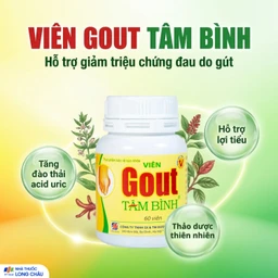 Viên hỗ trợ giảm triệu chứng đau do gút Gout Tâm Bình (60 viên) 2