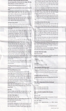 Viên đặt âm đạo Gynoflor Medinova điều trị nhiễm khuẩn âm đạo (1 vỉ x 6 viên)