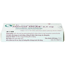Thuốc Harnal Ocas 0.4mg Astellas hỗ trợ điều trị tăng sản tuyến tiền liệt lành tính (3 vỉ x 10 viên)