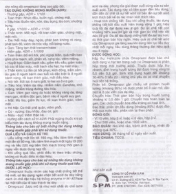 Thuốc Helinzole 20mg SPM điều trị viêm loét dạ dày, tá tràng (3 vỉ x 8 viên)