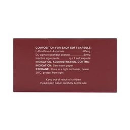 Thuốc Hepalkey Phil dùng trong trường hợp tăng amoniac do viêm gan cấp và mãn tính (12 vỉ x 10 viên) 4