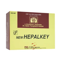 Thuốc Hepalkey Phil dùng trong trường hợp tăng amoniac do viêm gan cấp và mãn tính (12 vỉ x 10 viên) 1
