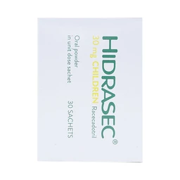 Thuốc bột Hidrasec 30mg điều trị tiêu chảy cấp ở trẻ em (30 gói)