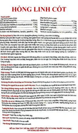 Cao Hồng Linh Cốt Quapharco điều trị bệnh thấp khớp, viêm đau khớp (20g)