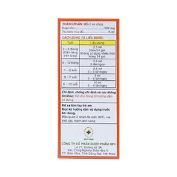 Thuốc Ibrafen OPV điều trị đau đầu, giảm sốt cho trẻ (60ml)