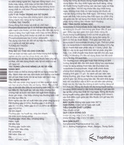 Thuốc Imdur 60mg AstraZeneca điều trị dự phòng đau thắt ngực (2 vỉ x 15 viên)