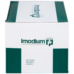 Thuốc Imodium 2mg Janssen điều trị tiêu chảy cấp (25 vỉ x 4 viên)