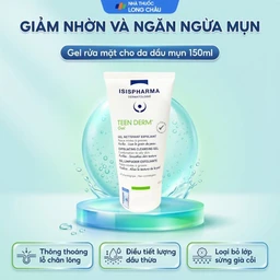 Gel rửa mặt Isis Teen Derm giảm nhờn và ngăn ngừa mụn (150ml) 2