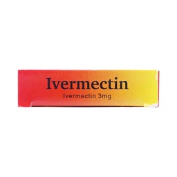 Viên nén Ivermectin 3mg Dược 3-2 hỗ trợ điều trị các bệnh nhiễm giun (1 vỉ x 4 viên)