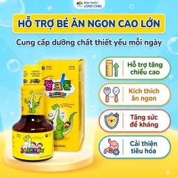 Siro Jalkton Growth For Children Cho-A cung cấp vitamin, khoáng chất, axit amin (400ml) 3