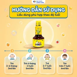 Siro Jalkton Growth For Children Cho-A cung cấp vitamin, khoáng chất, axit amin (400ml) 5