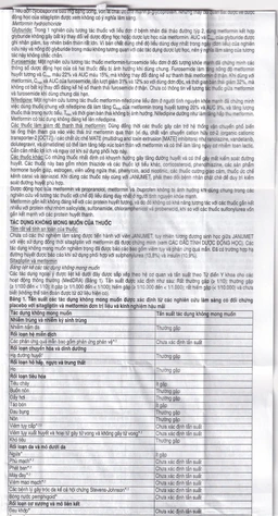 Viên nén Janumet 50mg/500mg MSD điều trị đái tháo đường típ 2 (4 vỉ x 7 viên)