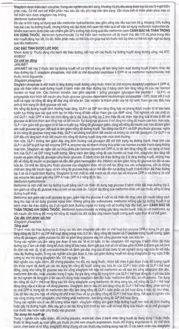 Viên nén Janumet 50mg/500mg MSD điều trị đái tháo đường típ 2 (4 vỉ x 7 viên)