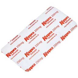 Viên nén Keppra 250mg GSK điều trị các cơn động kinh cục bộ (3 vỉ x 10 viên)