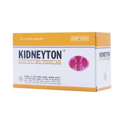 Thuốc Kidneyton OPC dùng cho người tinh huyết suy kém, thắt lưng đầu gối mỏi yếu (5 vỉ x 10 viên)