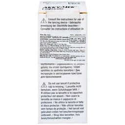 Kim lấy máu Accu Chek Softclix (25 cái) dùng cho máy Accu Chek Instant, Active