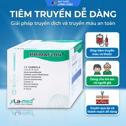 Kim luồn 22G/25mm Primaflon Lamed dễ dàng tiêm xuyên qua da và thành mạch (100 cái) 2