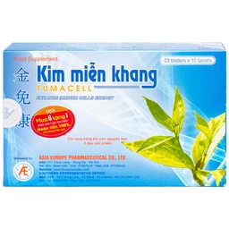 Viên uống tăng năng lượng cho tế bào Kim Miễn Khang IMC (3 vỉ x 10 viên)