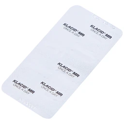 Viên nén Klacid MR 500mg Abbott điều trị nhiễm trùng đường hô hấp (1 vỉ x 5 viên)