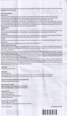 Viên nén Lacipil 2mg GSK điều trị tăng huyết áp (4 vỉ x 7 viên)