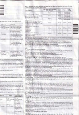Viên nén Lamictal 50mg GSK điều trị động kinh và phòng ngừa bệnh rối loạn lưỡng cực (3 vỉ x 10 viên)