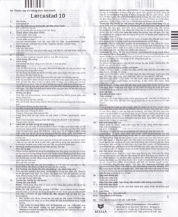 Viên nén Lercastad 10 Stella điều trị tăng huyết áp nguyên phát từ nhẹ đến trung bình (6 vỉ x 10 viên)