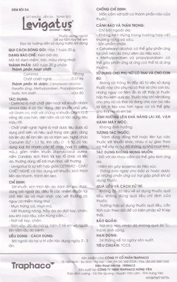 Kem bôi da Levigatus Traphaco điều trị mụn trứng cá, mụn mủ, vết thương nông, trầy da (20g)