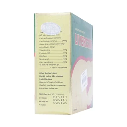 Viên nang mềm Livercom Hataphar bổ sung vitamin B và hỗ trợ điều trị rối loạn tiêu hóa (12 vỉ x 5 viên)