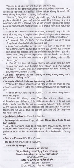 Viên nang mềm Livercom Hataphar bổ sung vitamin B và hỗ trợ điều trị rối loạn tiêu hóa (12 vỉ x 5 viên)