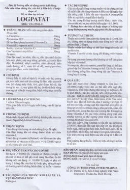 Viên nang mềm Logpatat Phil Inter hỗ trợ điều trị bệnh lý về mắt, cận thị, quáng gà (6 vỉ x 10 viên)
