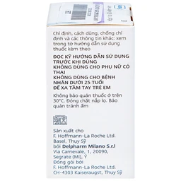 Viên nén Madopar Levodopa And Benserazide 250 Roche điều trị bệnh Parkinson vô căn (30 viên)