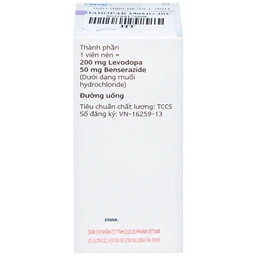 Viên nén Madopar Levodopa And Benserazide 250 Roche điều trị bệnh Parkinson vô căn (30 viên)