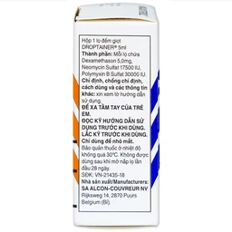 Thuốc nhỏ mắt Maxitrol Alcon điều trị viêm mắt (5ml)