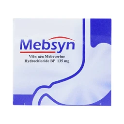 Thuốc Mebsyn 135mg Synmedic điều trị hội chứng ruột kích thích (10 vỉ x 10 viên)