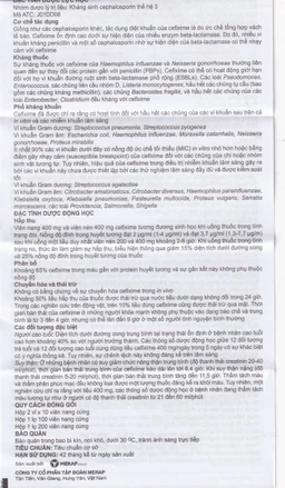 Thuốc Mecefix-B.E 150mg Merap điều trị nhiễm khuẩn đường tiết niệu, viêm tai giữa (2 vỉ x 10 viên)