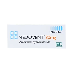 Viên nén Medovent 30mg Medochemie điều trị bệnh phế quản phổi cấp, mạn tính (10 vỉ x 10 viên)