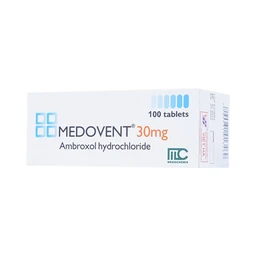 Viên nén Medovent 30mg Medochemie điều trị bệnh phế quản phổi cấp, mạn tính (10 vỉ x 10 viên)