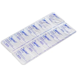 Thuốc Meiact 200mg điều trị viêm amidan, viêm họng cấp tính, viêm xoang xương hàm (2 vỉ x 10 viên)