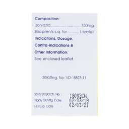 Viên nén Meko INH 150 Mekophar phòng và điều trị lao phổi (100 viên)